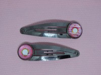 haarspeldje Donut roze